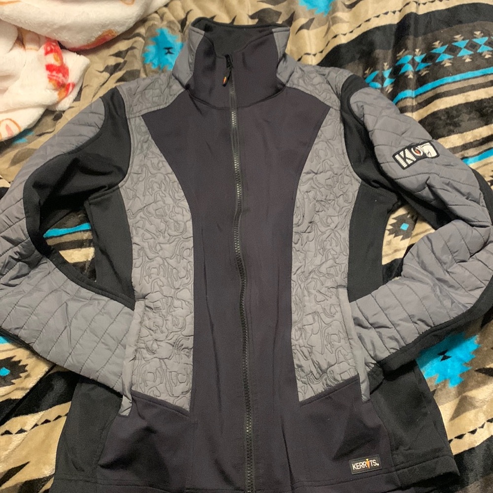 Kerrits full zip up jacket womens small